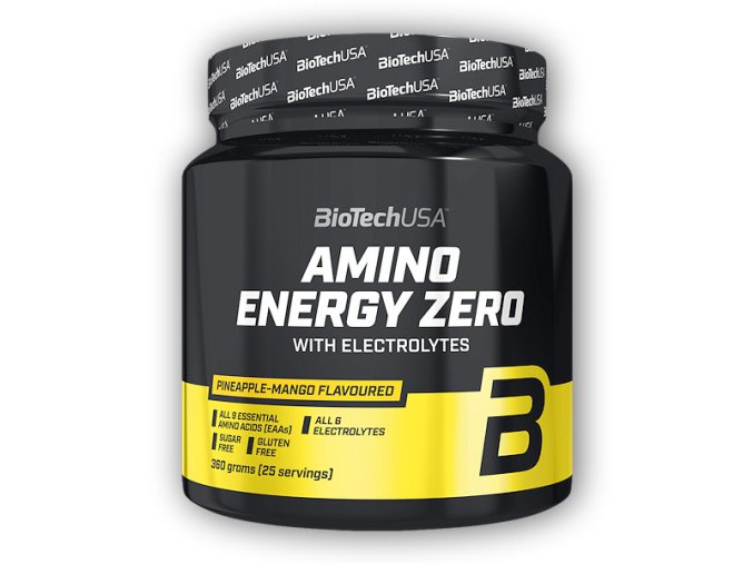 BioTech USA Amino Energy Zero 360g (Varianta ananas-mango)