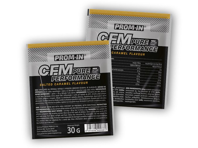 PROM-IN CFM Pure Performance 30g (Varianta slaný karamel)