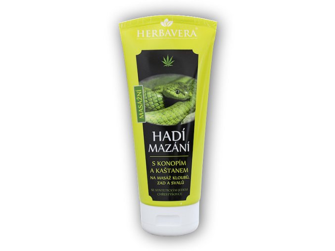 Herbavera Hadí Mazání s hadím jedem 200ml