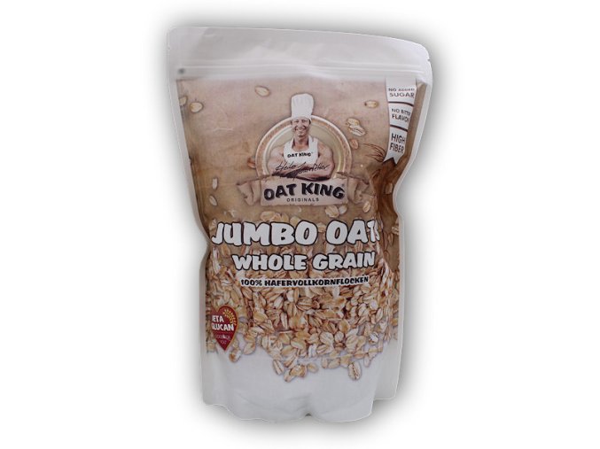 Oat King Jumbo Oats whole grain 100% 1000g NEW