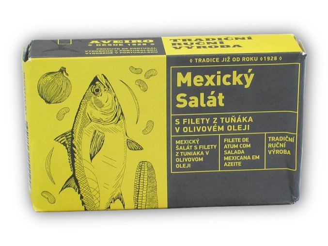 Aveiro Mexický salát s filety z tuňáka 120g