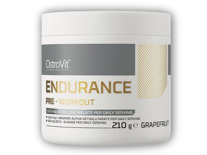 Ostrovit Endurance preworkout 210g (Varianta grapefruit)