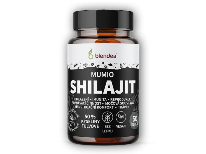 Blendea Blendea Shilajit extrakt 60 kapslí