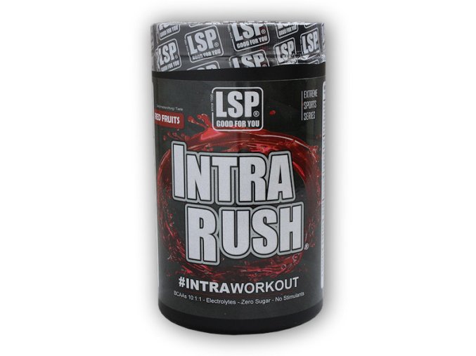 LSP Nutrition Intra rush 500g (Varianta červené ovoce)