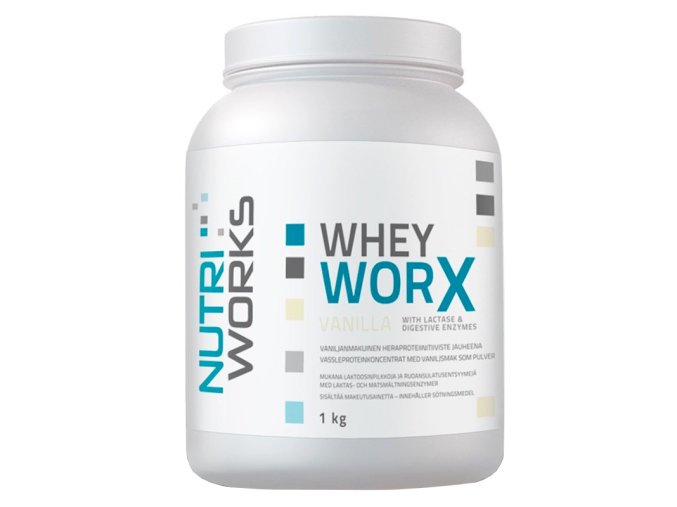 Nutri Works Whey Worx 1000g (Varianta čokoláda)