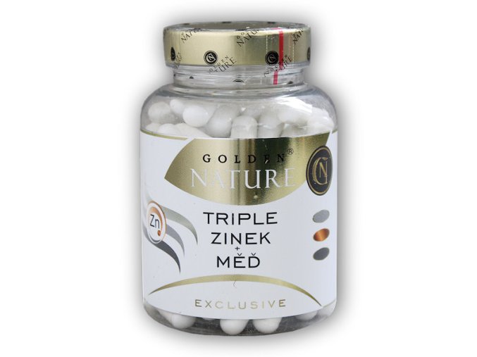 Golden Natur Exclusive Triple zinek + měď 100 kapslí