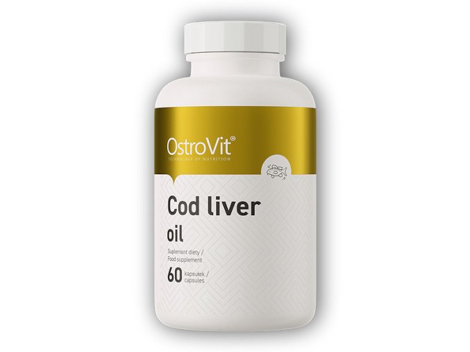 Ostrovit Cod liver oil 60 kapslí