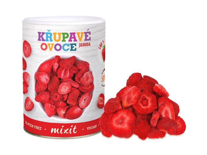 Mixit Křupavé ovoce - Jahoda 50g