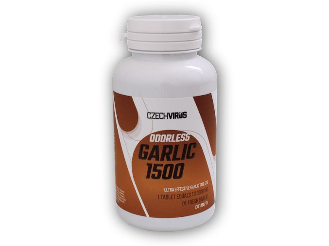 Czech Virus Odorless Garlic 1500 100 tablet
