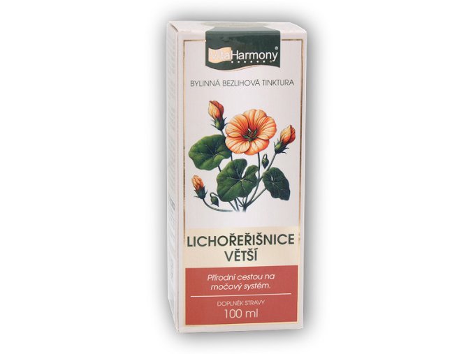 VitaHarmony Tinktura Lichořeřišnice větší 100ml tropaeolum majus
