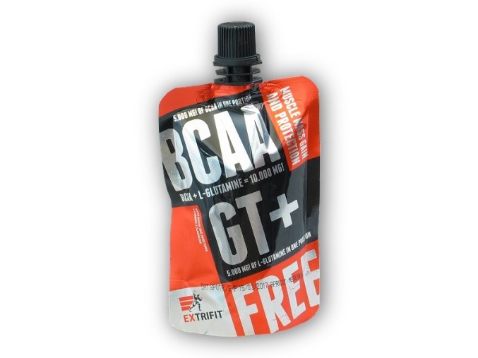 Extrifit BCAA GT + 80g (Varianta meruňka)