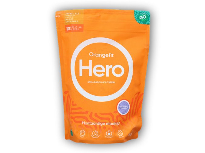 Orangefit Hero - kompletní rostlinná snídaně 1000g (Varianta vanilka)