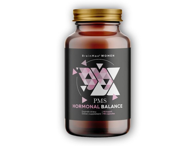 BrainMax Women PMS Hormonal Balance 90 rostlinných kapslí  + šťavnatá tyčinka ZDARMA