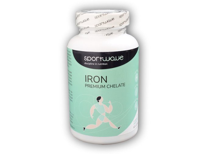 Sportwave Iron premium chelate 120 kapslí