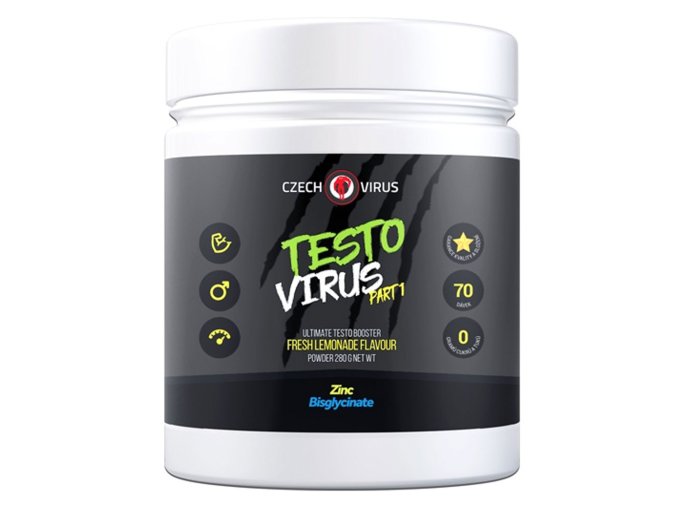 Czech Virus TESTO VIRUS PART 1 280g (Varianta fresh lemonade)