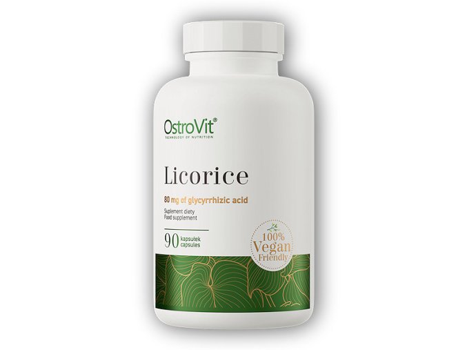 Ostrovit Licorice vege 90 kapslí lékořice