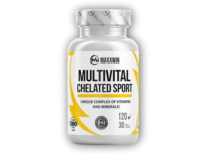 MAXXWIN Multivital Chelated Sport 120 kapslí