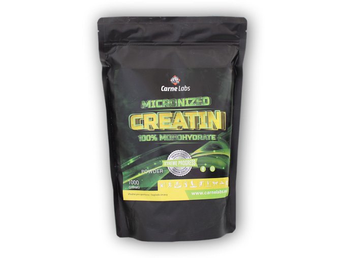 Carne Labs Creatine micronized 100% monohydrate 1000g  + šťavnatá tyčinka ZDARMA