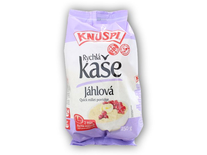 Knuspi Rychlá kaše jáhlová 250g