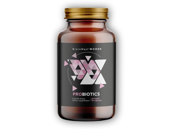BrainMax Women Probiotics, Probiotika Pro Ženy 50 enterosolventních kapslí  + šťavnatá tyčinka ZDARMA
