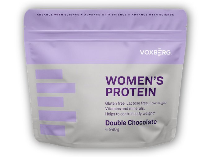 Voxberg Womens Protein 990g (Varianta bílá čokoláda s karamelem)