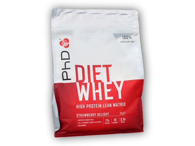 PhD Nutrition Diet Whey 2kg (Varianta banán)