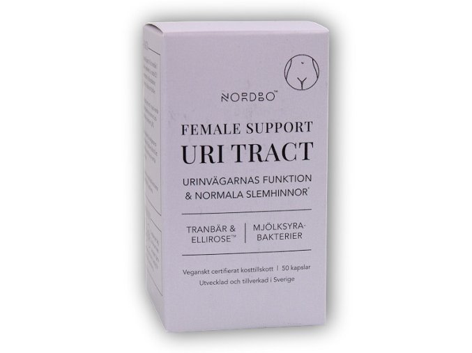 Nordbo Female Support Uri Tract 50 kapslí  + šťavnatá tyčinka ZDARMA