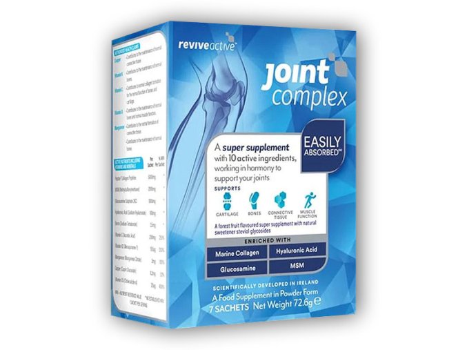 reviveactive Joint Complex 7 sáčků lesní ovoce (Chrupavky,kosti,pojivová tkáň,svaly)