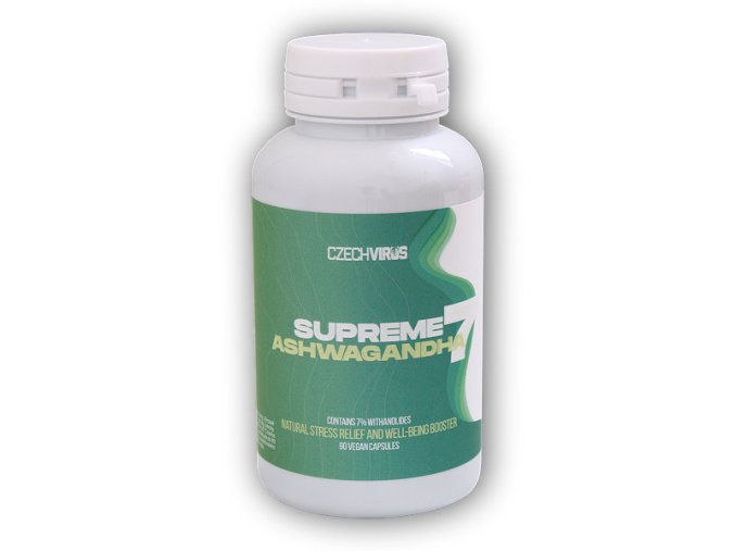 Czech Virus Supreme Ashwagandha 7 90 vegan kapslí
