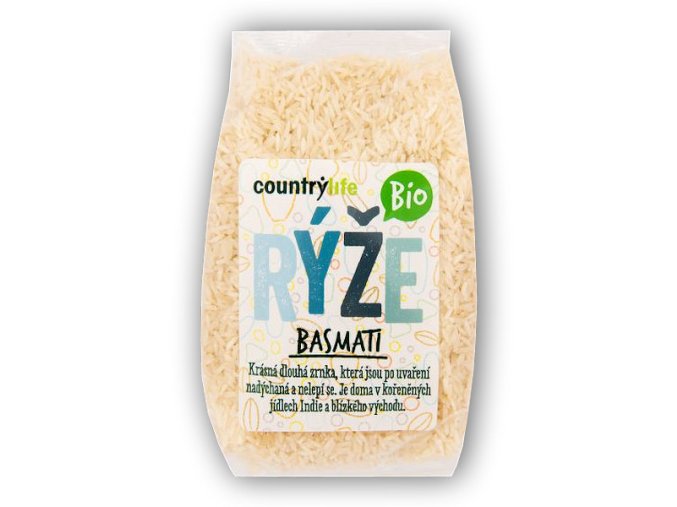 Country Life Rýže basmati BIO 500g