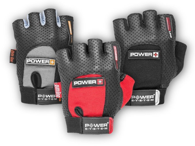 Power System PowerSystem rukavice POWER PLUS (Varianta black M)