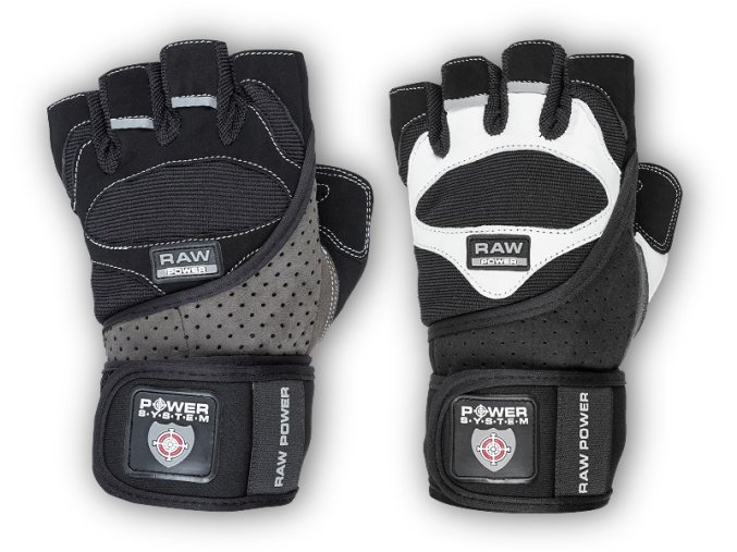 Power System PowerSystem rukavice RAW POWER (Varianta black grey L)