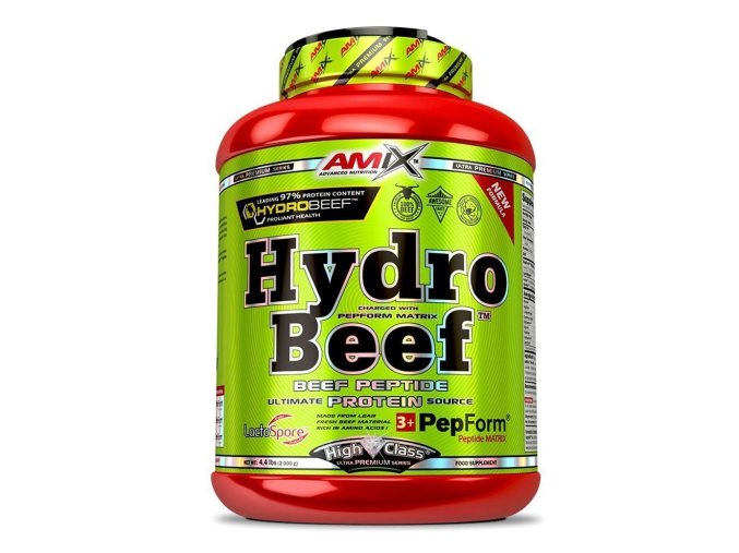 Amix High Class Series Hydro Beef 2000g (Varianta double choco coconut)