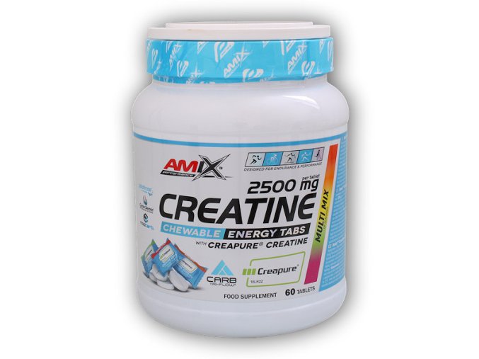 Amix Performance Series Performance Creatine 2500mg 60 Chewable Energy Tabs