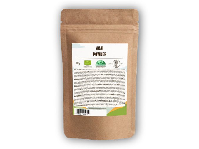 BrainMax Pure Acai BIO prášek 100g
