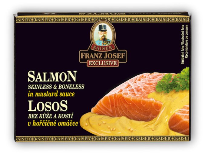 Franz Josef Kaiser Losos v hořčičné omáčce 110g