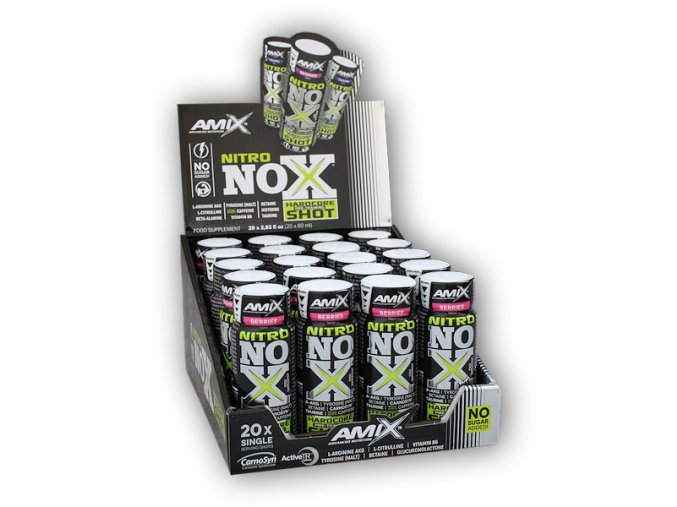 Amix NitroNox Shot NEW 20x60ml (Varianta berries)