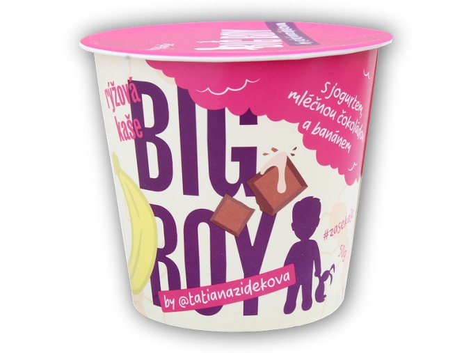 BigBoy Rýžová kaše s jogurtem by Tatiana v kelímku 50g