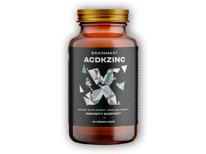 BrainMax ACDKZINC 90 rostlinných kapslí