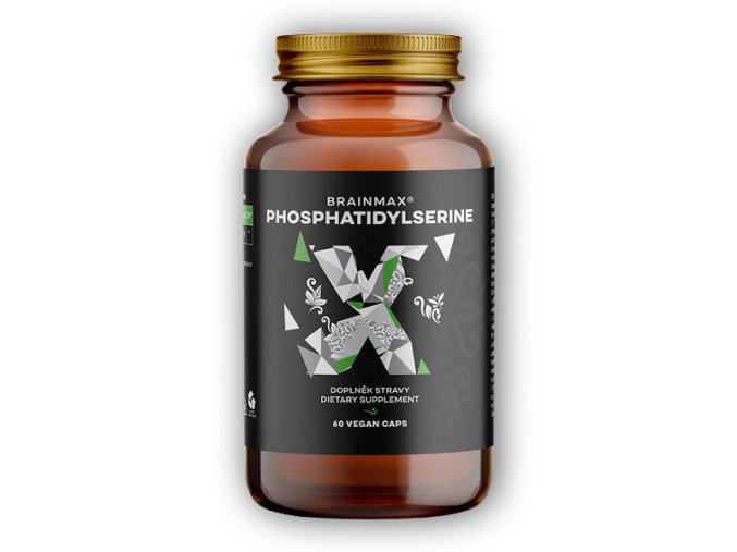 BrainMax Phosphatidylserine 100mg 60 rostlinných kapslí  + šťavnatá tyčinka ZDARMA