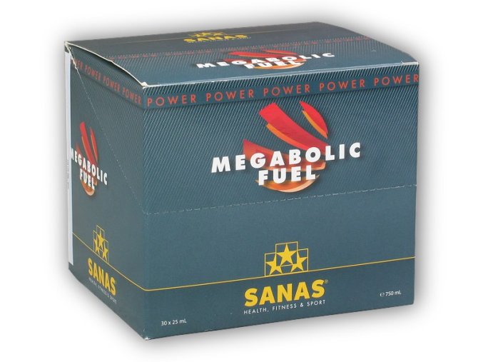 Sanas Aminobolan fuel 30 ampulí - Megabolic Fuel 22ml  + šťavnatá tyčinka ZDARMA