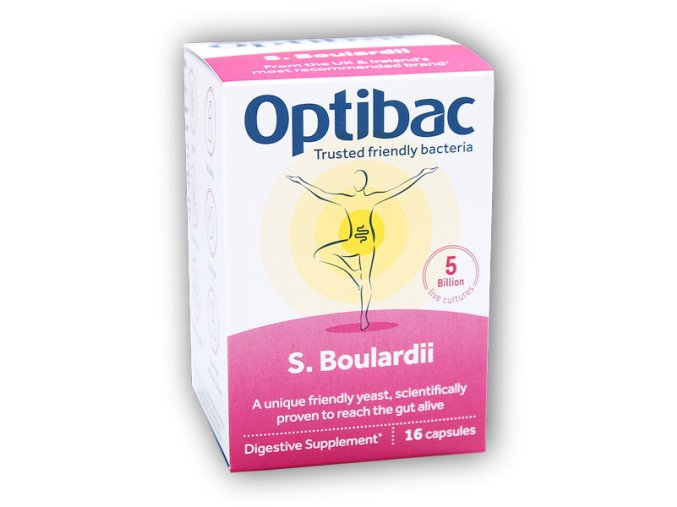 Optibac Probiotika při průjmu 16 kapslí