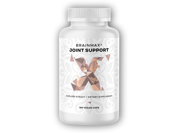 BrainMax Joint Support, podpora kloubů a kostí 180 rostlinných kapslí  + šťavnatá tyčinka ZDARMA