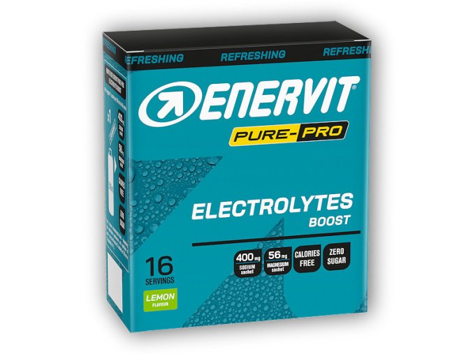 Enervit Electrolytes boost pure pro 16 x 4g (Varianta citron)