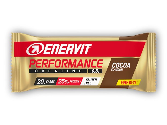 Enervit Performance Bar s kreatinem 40g (Varianta kakao)