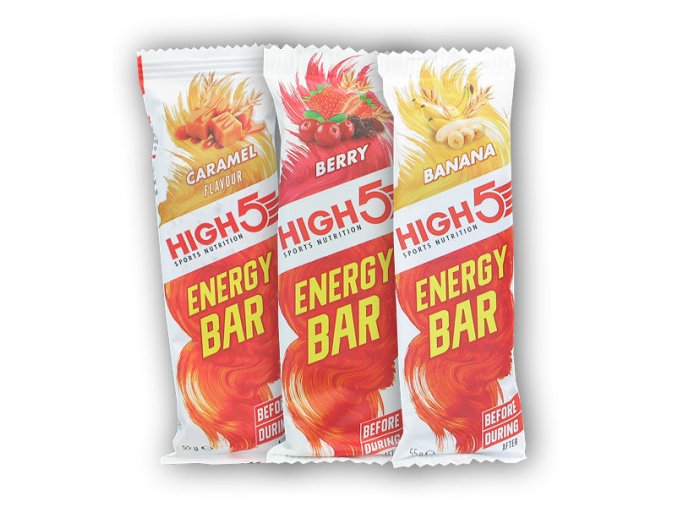 High5 Energy Bar 55g (Varianta banana)