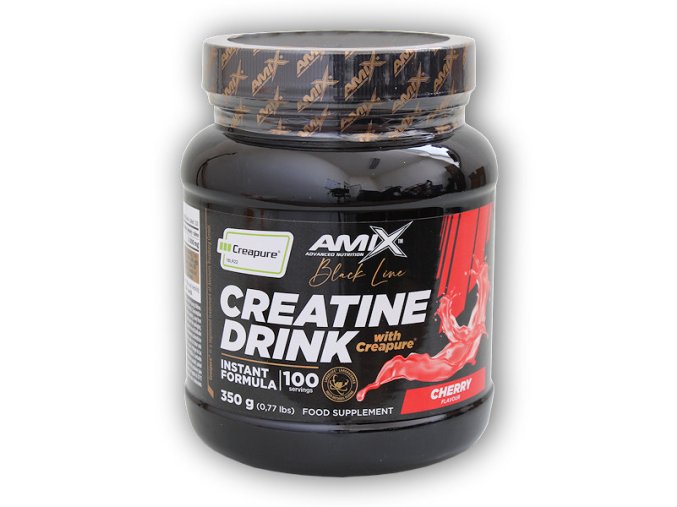 Amix Black Line Black Line Creatine Creapure Powder Drink 350g (Varianta orange)