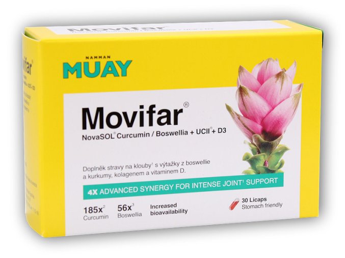 Namman muay Namman muay Movifar 30 kapslí  + šťavnatá tyčinka ZDARMA