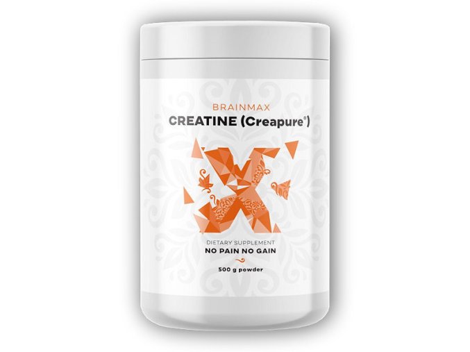 BrainMax Creatine (Creapure), Kreatin monohydrát 500g  + šťavnatá tyčinka ZDARMA