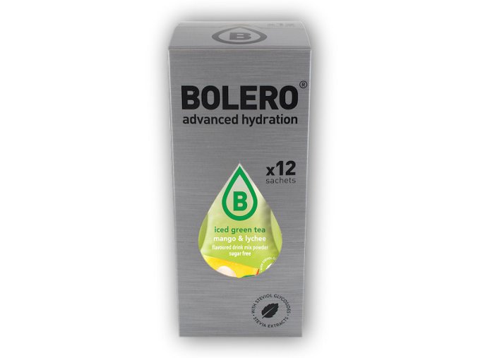 Bolero 10x Bolero drink Ice Tea 8g + 2x ZDARMA (Varianta ice green tea aloe vera)